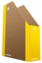   DONAU Iratpapucs, karton, 80 mm, DONAU "Life", neon sárga