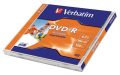   VERBATIM DVD+R lemez, nyomtatható, matt, ID, 4,7GB, 16x, 1 db, normál tok, VERBATIM