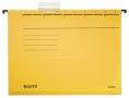   LEITZ Függőmappa, karton, A4, LEITZ "Alpha Standard", sárga
