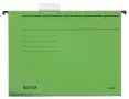  LEITZ Függőmappa, karton, A4, LEITZ "Alpha Standard", zöld