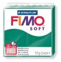   FIMO Gyurma, 56 g, égethető, FIMO "Soft", smaragdzöld
