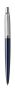   PARKER Golyóstoll, 0,7 mm, ezüst színű klip, royal kék tolltest, PARKER, "Royal Jotter", kék