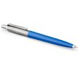   PARKER Golyóstoll, 0,7 mm, ezüst színű klip, kék tolltest, PARKER "Royal Jotter Originals", kék