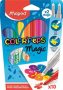   MAPED Filctoll készlet, 3,6 mm, MAPED "Color'Peps Magic", 8+2 különböző szín