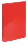   VIQUEL Gyűrűs könyv, 2 gyűrű, 25 mm, A4, PP, VIQUEL "Propyglass", piros