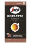   SEGAFREDO Kávékapszula, 10 db, SEGAFREDO Ristretto  - Nespresso® kompatibilis ökológiailag lebomló kapszula