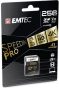   EMTEC Memóriakártya, SDXC, 256GB, UHS-I/U3/V30, 95/85 MB/s, EMTEC "SpeedIN"