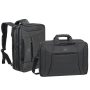   RIVACASE Notebook táska, hátizsákká alakítható, 16", RIVACASE "Central 8290", fekete