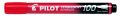   PILOT Alkoholos marker, 1-4,5 mm, kúpos, PILOT "Permanent Marker 100", piros