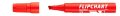   ICO Flipchart marker, 1-4 mm, vágott, ICO "Artip 12", piros