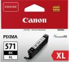   CANON CLI-571XL Tintapatron Pixma MG 5700 Series/6800 Series/7700 Series nyomtatókhoz, CANON, fekete, 11 ml