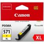   CANON CLI-571YXL Tintapatron Pixma MG5750, 6850,7750 nyomtatókhoz, CANON, sárga, 11 ml