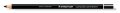   STAEDTLER Színes ceruza, henger alakú, mindenre író, vízálló (glasochrom) STAEDTLER "Lumocolor 108 20", fekete