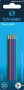   SCHNEIDER Golyóstollbetét, 0,5 mm, SCHNEIDER "Take 4", 4 különböző szín
