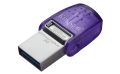   KINGSTON Pendrive, 128GB, USB 3.2, USB/USB-C, KINGSTON "DT MicroDuo 3C"