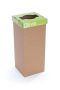   RECOBIN Szelektív hulladékgyűjtő, újrahasznosított, 60 l, RECOBIN "Office", zöld