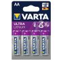   VARTA Elem, AA ceruza, 4 db, lítium, VARTA "Ultra Lithium"