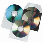   DJOIS CD tartó zseb, kiszedő réssel, öntapadó, 127x127 mm, DJOIS