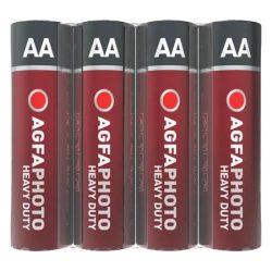 AGFAPHOTO Elem, AA, 4 db, féltartós (szén-cink), zsugor, AGFAPHOTO "Heavy Duty" AGFAPHOTO Elem, AA, 4 db, féltartós (szén-cink), zsugor, AGFAPHOTO "Heavy Duty"