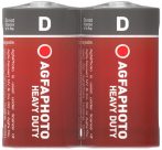 AGFAPHOTO Elem, D góliát, 2 db, féltartós (szén-cink), zsugor, AGFAPHOTO "Heavy Duty" AGFAPHOTO Elem, D góliát, 2 db, féltartós (szén-cink), zsugor, AGFAPHOTO "Heavy Duty"