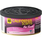   CALIFORNIA SCENTS Autóillatosító konzerv, 42 g, CALIFORNIA SCENTS "Shasta Strawberry"