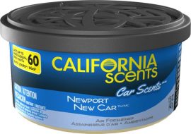 CALIFORNIA SCENTS Autóillatosító konzerv, 42 g, CALIFORNIA SCENTS "Newport New Car" CALIFORNIA SCENTS Autóillatosító konzerv, 42 g, CALIFORNIA SCENTS "Newport New Car"