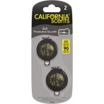 CALIFORNIA SCENTS Autóillatosító, mini diffúzer, 2*3 ml, CALIFORNIA SCENTS "ICE" CALIFORNIA SCENTS Autóillatosító, mini diffúzer, 2*3 ml, CALIFORNIA SCENTS "ICE"