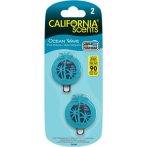 CALIFORNIA SCENTS Autóillatosító, mini diffúzer, 2*3 ml, CALIFORNIA SCENTS "Ocean Wave" CALIFORNIA SCENTS Autóillatosító, mini diffúzer, 2*3 ml, CALIFORNIA SCENTS "Ocean Wave"