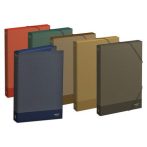 AMBAR Füzetbox, 40 mm, karton, A4, AMBAR "Kraft", vegyes színek AMBAR Füzetbox, 40 mm, karton, A4, AMBAR "Kraft", vegyes színek