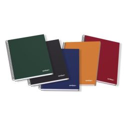 AMBAR Spirálfüzet, A4, kockás, 150 lap, keményfedeles, AMBAR "Ideas", vegyes színek AMBAR Spirálfüzet, A4, kockás, 150 lap, keményfedeles, AMBAR "Ideas", vegyes színek