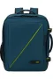   AMERICAN TOURISTER Hátizsák, kabin méret, 38l, M-es, AMERICAN TOURISTER "Take2Cabin", tengerkék