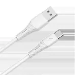   AVAX Töltőkábel, USB-A - USB-C, 18W, 1,5 m, AVAX "CB3301", fehér