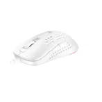   AVAX Egér, vezetékes, gaming, RGB, AVAX "LW01", fehér