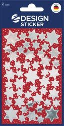 AVERY ZWECKFORM Matrica, 2 ív, 76x120 mm, AVERY ZWECKFORM, "Z-Design No.52812", ezüst csillagok AVERY ZWECKFORM Matrica, 2 ív, 76x120 mm, AVERY ZWECKFORM, "Z-Design No.52812", ezüst csillagok