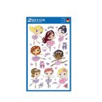 AVERY ZWECKFORM Matrica, papír, 1 ív, 76x120 mm, AVERY ZWECKFORM, "Z-Design No.53221", balerina AVERY ZWECKFORM Matrica, papír, 1 ív, 76x120 mm, AVERY ZWECKFORM, "Z-Design No.53221", balerina