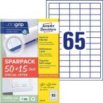 AVERY ZWECKFORM Etikett, univerzális, 38x21,2 mm, AVERY ZWECKFORM, "Sparpack", 4225 etikett/csomag AVERY ZWECKFORM Etikett, univerzális, 38x21,2 mm, AVERY ZWECKFORM, "Sparpack", 4225 etikett/csomag