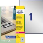 AVERY ZWECKFORM Etikett, 210x297 mm, poliészter, időjárásálló, AVERY ZWECKOFRM, ezüst, 20 etikett/csomag AVERY ZWECKFORM Etikett, 210x297 mm, poliészter, időjárásálló, AVERY ZWECKOFRM, ezüst, 20 etikett/csomag