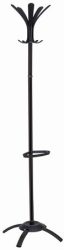ALBA Ruhafogas, fém váz, fekete akasztókkal, ALBA "Cleo", fekete