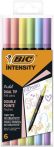   BIC Ecsetirón készlet, kétvégű, BIC "Intensity", 6 különböző pasztell szín