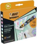 BIC Dekormarker készlet, 1,5 - 2,3 mm, BIC "Paint marker", 8 különböző pasztell szín BIC Dekormarker készlet, 1,5 - 2,3 mm, BIC "Paint marker", 8 különböző pasztell szín