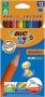   BIC Színes ceruza készlet, BIC KIDS "Evolution", 12 különböző szín