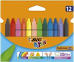   BIC Zsírkréta, BIC KIDS "PlastiDecor Triangle", 12 különböző szín