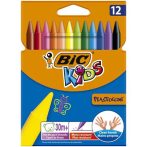   BIC Zsírkréta, BIC KIDS "PlastiDecor", 12 különböző szín