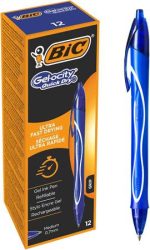 BIC Zseléstoll, 0,3 mm, nyomógombos, BIC "Gel-ocity Quick Dry", kék BIC Zseléstoll, 0,3 mm, nyomógombos, BIC "Gel-ocity Quick Dry", kék