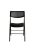 ALBA Összecsukható szék, fém és szövet, ALBA "CPDIVANO N", fekete