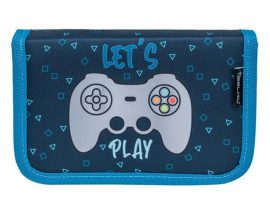 BELMIL Tolltartó, klapnis, cipzáras, BELMIL "Next Level", kék, kontroller