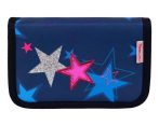 BELMIL Tolltartó, klapnis, cipzáras, BELMIL "Sparkling Star", kék, csillagok BELMIL Tolltartó, klapnis, cipzáras, BELMIL "Sparkling Star", kék, csillagok