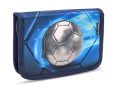   BELMIL Tolltartó, klapnis, cipzáras, BELMIL "Football 4", kék, foci