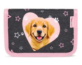 BELMIL Tolltartó, klapnis, cipzáras, BELMIL "Starry Paws", kutya, golden retriever