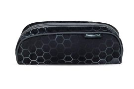 BELMIL Tolltartó, henger alakú, cipzáras, BELMIL "Race it", fekete-szürke BELMIL Tolltartó, henger alakú, cipzáras, BELMIL "Race it", fekete-szürke